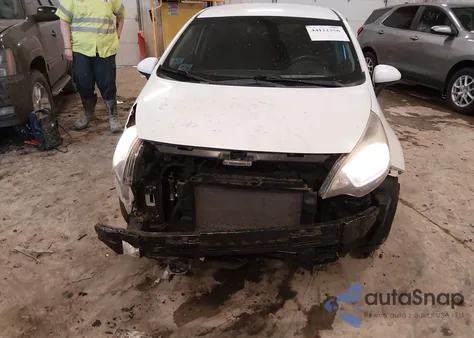 2013 Kia Rio Lx из США, поврежденный, VIN KNADM4A38D6307258